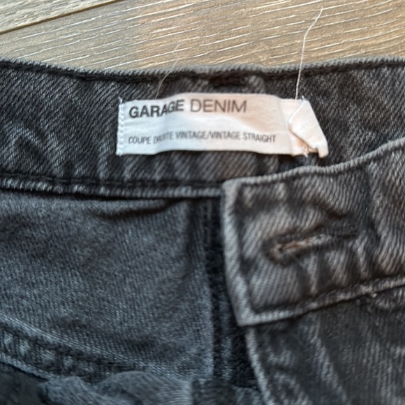Garage denim black with distressing - Picture 2 of 3